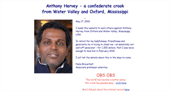 Desktop Screenshot of anthonyhervey-confederatecrook.com